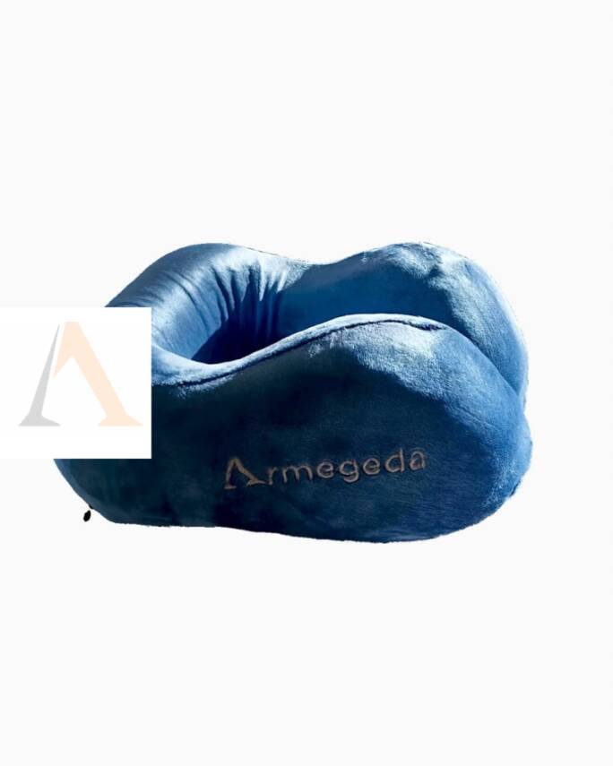 Armegeda İndigo Memory Foam Boyun Destekli Seyahat Yastığı – U Şekilli - 3