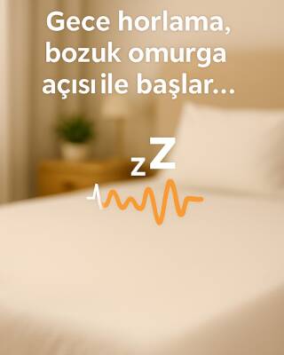 Armegeda Visco Kelebek Yastık Rahat Uyku Horlama Yastığı Profesyonel VBK01 - 3