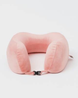 Armegeda Visco, Seyahat, Boyun, Yastığı, Rahat, Uyku, PEMBE, kadifemsi - 3