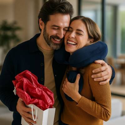 Visco, Seyahat, Boyun, Yastığı, Rahat, Uyku,lacivert, kadifemsi 