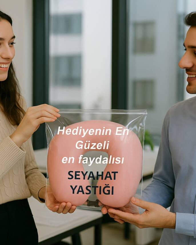 Armegeda Visco, Seyahat, Boyun, Yastığı, Rahat, Uyku, PEMBE, kadifemsi - 2