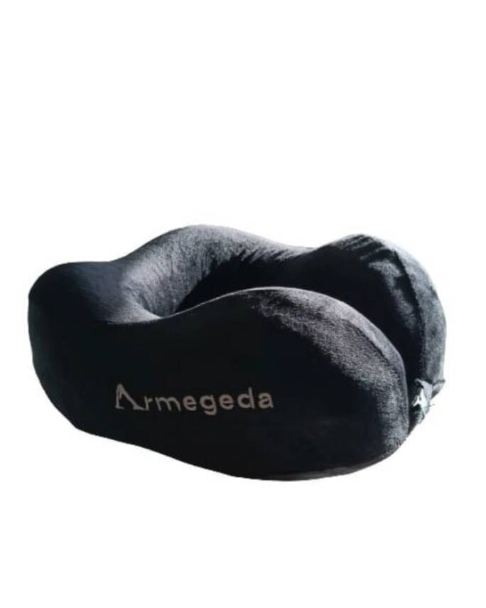 Armegeda Gri Memory Foam Boyun Destekli Seyahat Yastigi – U Sekilli  - 3
