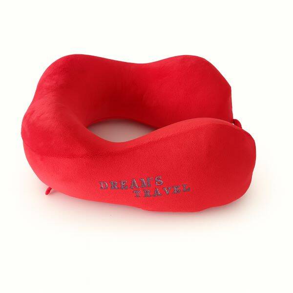 Armegeda Kirmizi Memory Foam Boyun Destekli Seyahat Yastigi – U Sekilli - 2