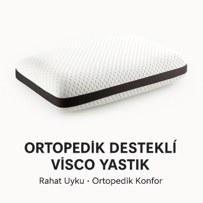 Armegeda Ortopedik Visco Boyun Yastigi | Ergonomik ve Konforlu Uyku Destegi