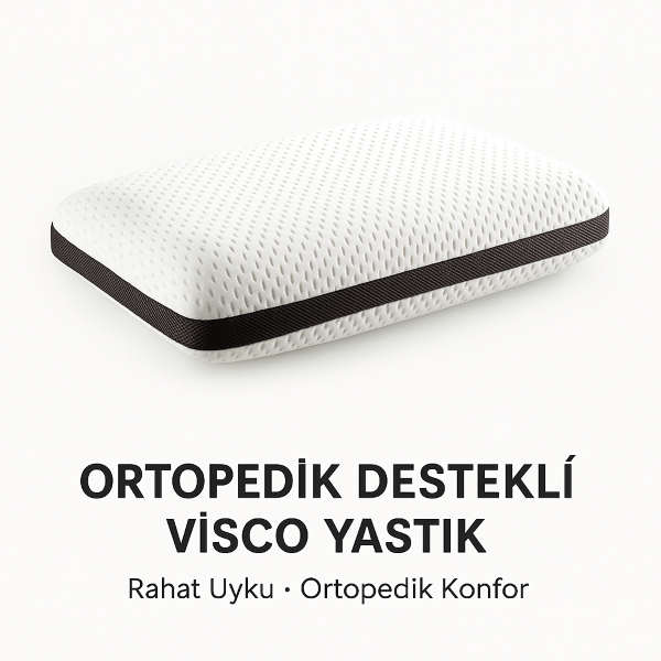 Armegeda Ortopedik Visco Boyun Yastigi | Ergonomik ve Konforlu Uyku Destegi - 1