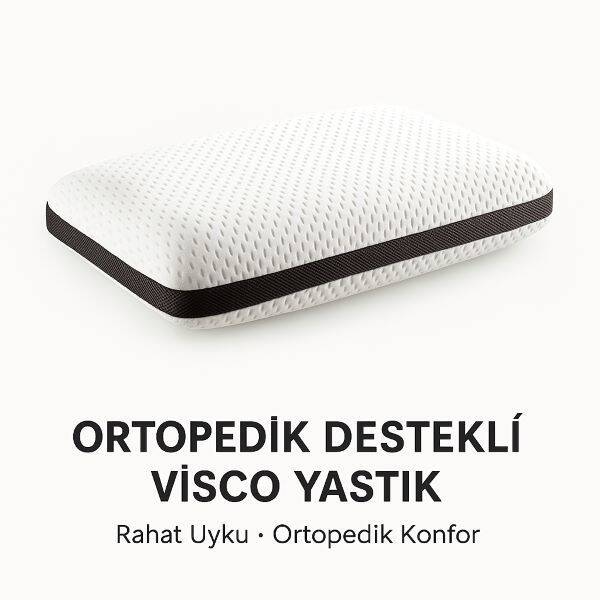 Armegeda Ortopedik Visco Boyun Yastigi | Ergonomik ve Konforlu Uyku Destegi - 2