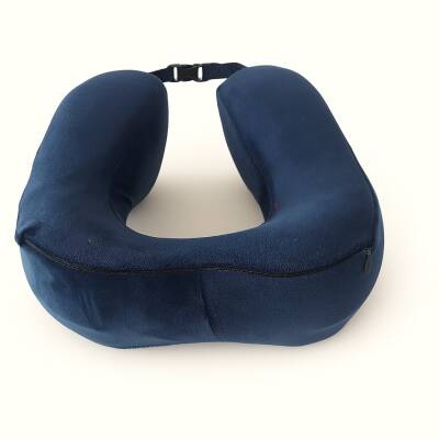 Armegeda Lacivert Memory Foam Boyun Destekli Seyahat Yastigi – U Sekilli - 3
