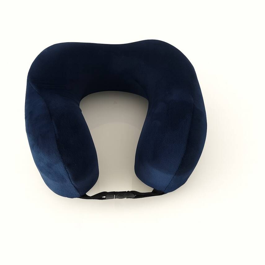 Lacivert Memory Foam Boyun Destekli Seyahat Yastigi – U Sekilli - 2
