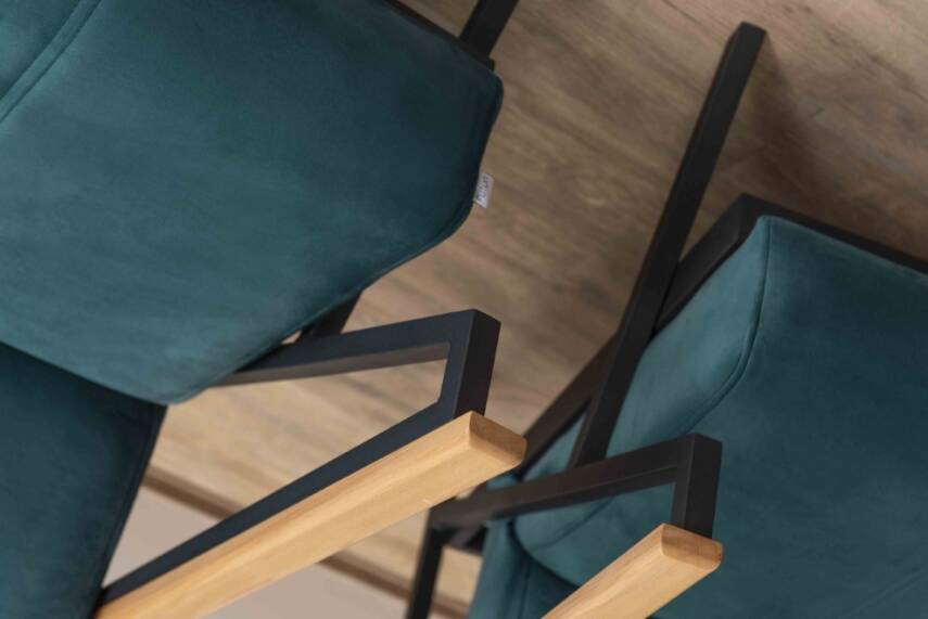 Futon Robin Modern Koltuk Takımı – Ahşap Kollu, Şık ve Konforlu Kanepe  - 3