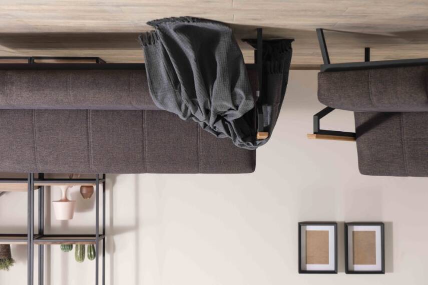 Futon Robin Modern Koltuk Takımı – Ahşap Kollu, Şık ve Konforlu Kanepe  - 4
