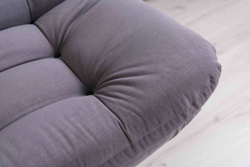 Futon Maris Modern Gri Kanepe – Ahsap Ayakli, Konforlu Tasarim | Armegeda - 4