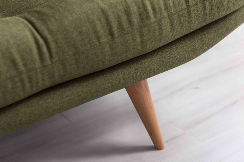 Futon Maris Modern Gri Kanepe – Ahsap Ayakli, Konforlu Tasarim | Armegeda - 7
