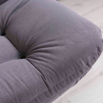 Futon Maris Modern üçlü Gri Kanepe – Ahsap Ayakli, Konforlu Tasarim | Armegeda - 5