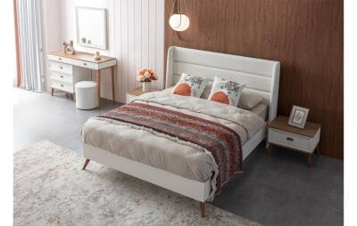 Ada Yatak Odasi Takimi | Beyaz Modern ve Zarif Tasarim – Armegeda - 5