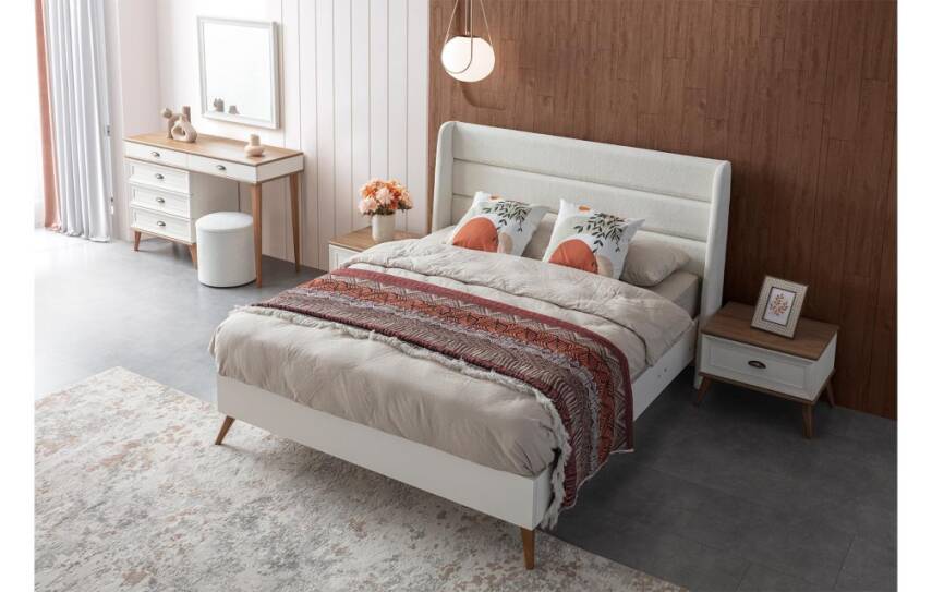 Ada Yatak Odasi Takimi | Beyaz Modern ve Zarif Tasarim – Armegeda - 5