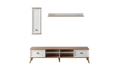 Ada Yemek Odasi Takimi | Modern Beyaz ve Ahsap Tasarim – Armegeda - 10