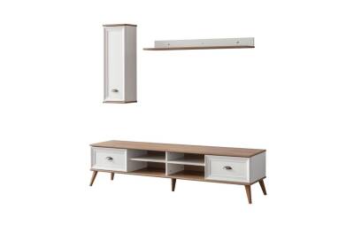 Ada Yemek Odasi Takimi | Modern Beyaz ve Ahsap Tasarim – Armegeda - 11