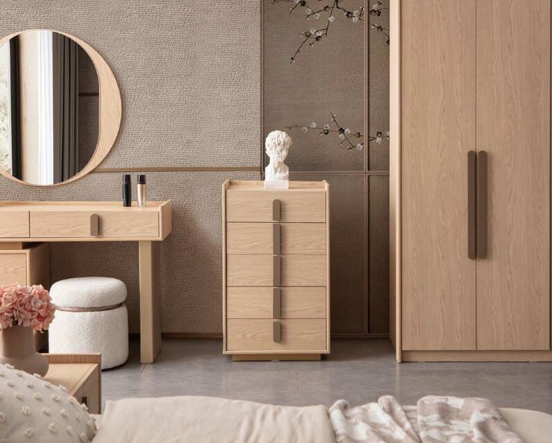 Asya Yatak Odası Takımı – Modern Ahşap Tasarım, Fonksiyonel Gardırop ve Sık Karyola  - 6