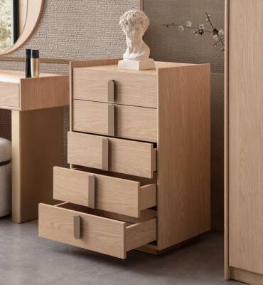 Asya Yatak Odası Takımı – Modern Ahşap Tasarım, Fonksiyonel Gardırop ve Sık Karyola  - 7