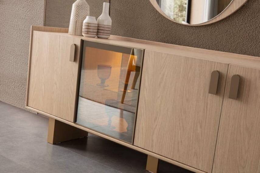 Asya Yemek Odasi Takimi | Modern Ahsap ve Konsollu Tasarim – Armegeda - 3