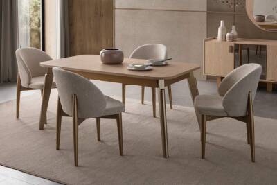 Asya Yemek Odasi Takimi | Modern Ahsap ve Konsollu Tasarim – Armegeda - 5