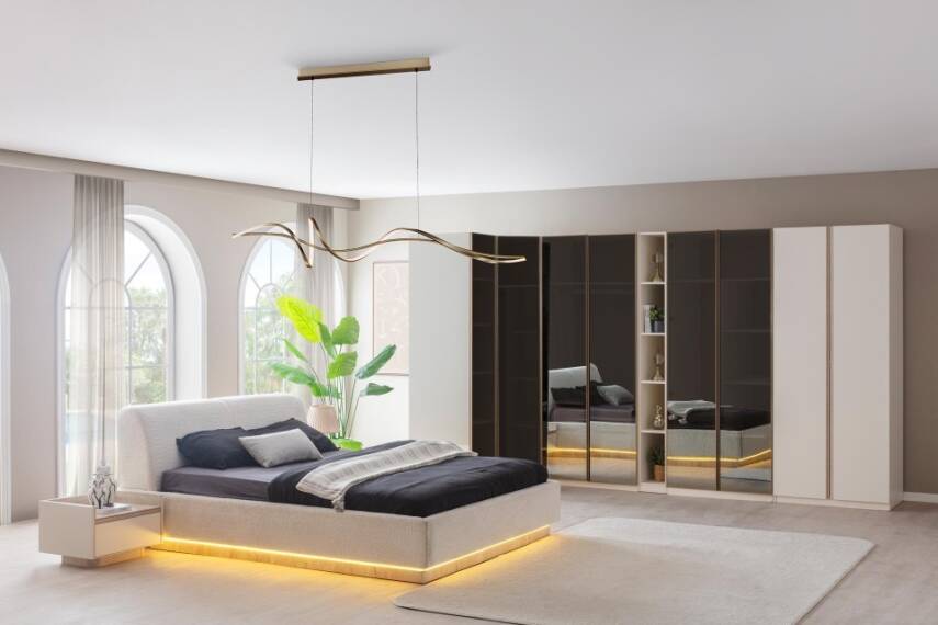 Flora Yatak Odasi Takimi | Modern, Sik ve Fonksiyonel Tasarim – Armegeda - 1