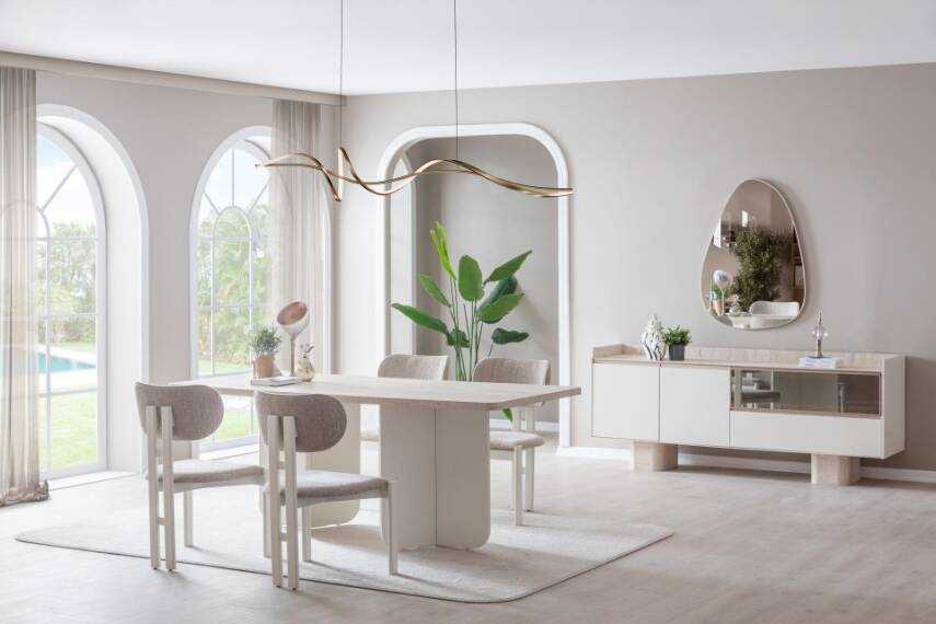 Flora Yemek Odasi Takimi | Modern ve Şik Tasarim – Armegeda - 1